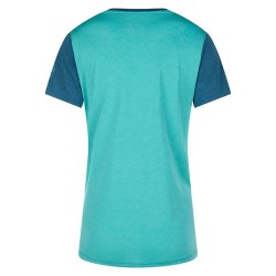 La Sportiva camiseta mujer Tracer storm blue/lagoon