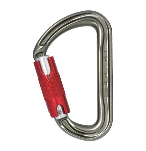 DMM mosquetón Shadow QuickLock gris/rojo