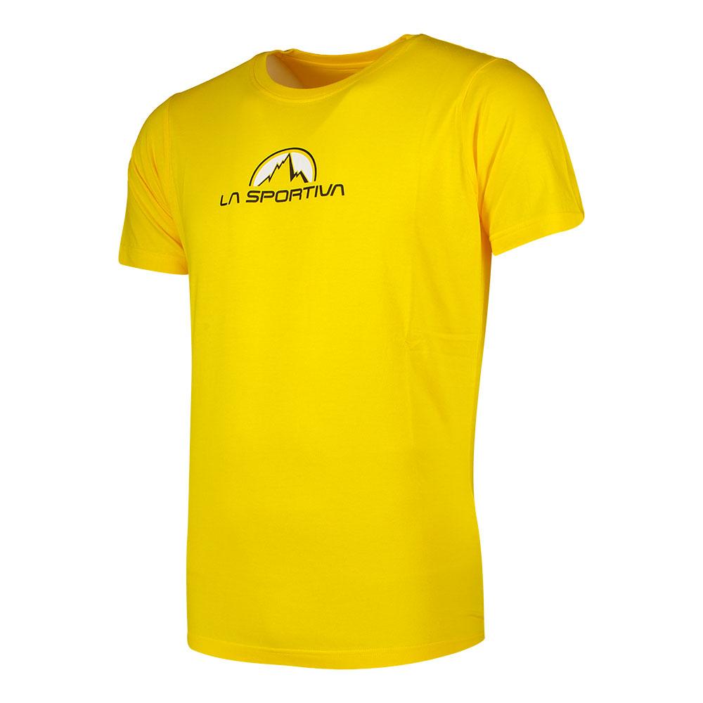 Camisetas de mujer: La Sportiva camiseta mujer Footsteep amarilla