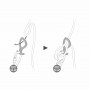 Petzl Piraña Club descendedor verde