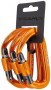 Camp mosquetón rosca Orbit naranja - pack 3