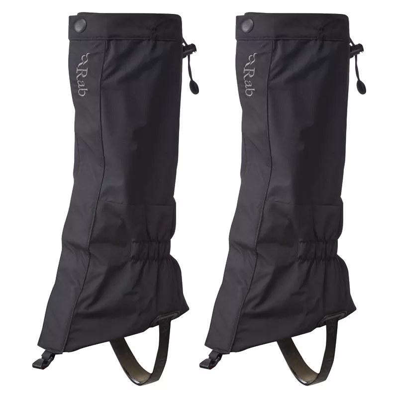 Rab Trek polainas mujer negras