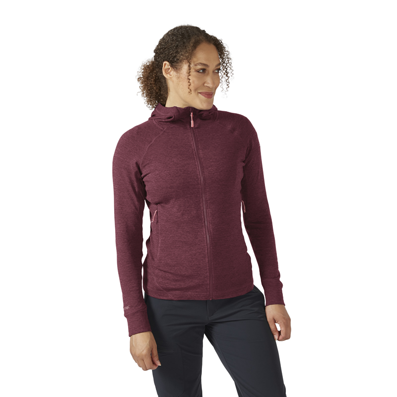 RAB chaqueta Nexus hoody mujer - deep heather