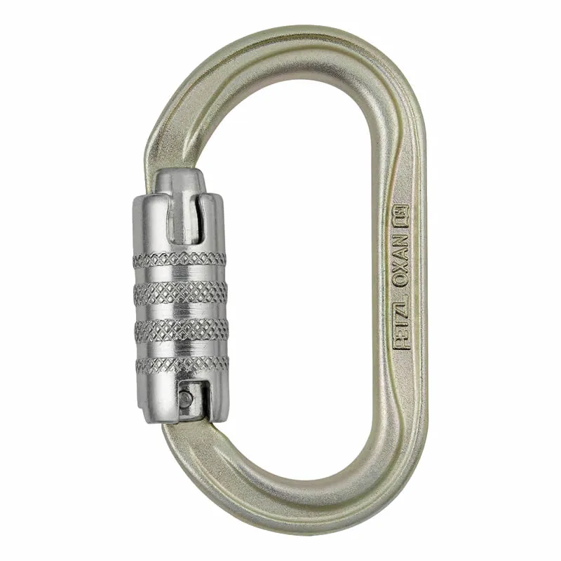 Petzl mosquetón acero Oxan Triact Lock