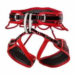 Ocun arnés WeBee Bigwall rojo/negro