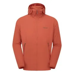 Rab Borealis Hoody hombre - tuscan red