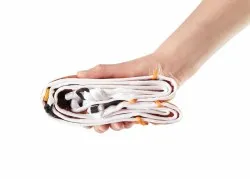 Petzl FLY arnés ultraligero negro naranja talla S para alpinismo y esquí de montaña *