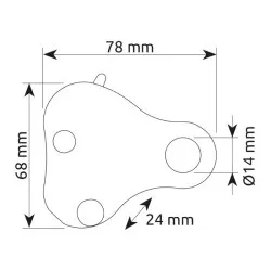 CAMP Lift bloqueador compacto para cuerdas de 8 a 13 mm