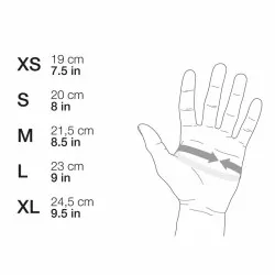 Petzl guantes Cordex beige