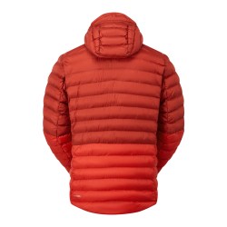Rab Cirrus Ultra jkt hombre - tuscan red/dark horizont