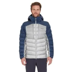 Rab Cirrus Ultra jkt hombre - tempest blue/light zinc
