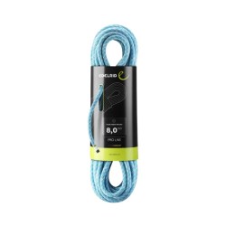 Cuerda auxiliar Edelrid Guide Assist Pro Dry 8 mm x 30 metros para progresión glaciar y terreno no técnico 
