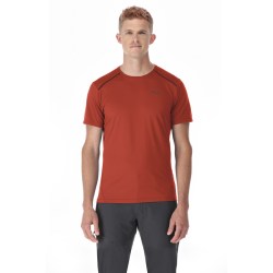 Rab Force Tee camiseta hombre manga corta - tuscan red