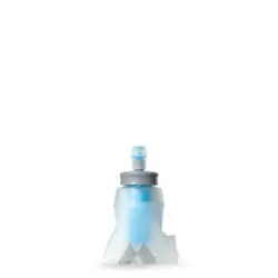 Botella reutilizable HydraPak UltraFlask+ transparente de 500 ml con filtro integrado para trail running, trekking y montaña 