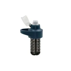Filtro de agua Katadyn BeFree Filter AC 1.0L azul pizarra con SoftFlask Hydrapak y carbón activado reemplazable