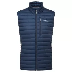 ¡RAB Microlight chaleco plumas hombre - tempest blue