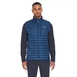¡RAB Microlight chaleco plumas hombre - tempest blue