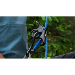 Ocun Bow freno cuerda simple - negro