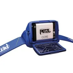 Linterna frontal Petzl TIKKA CORE negra recargable de 450 lúmenes con batería CORE y luz roja Descripción corta 