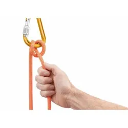 Petzl mosquetón HMS Attache gris