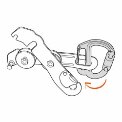 Petzl mosqueton Freino Z twist-lock