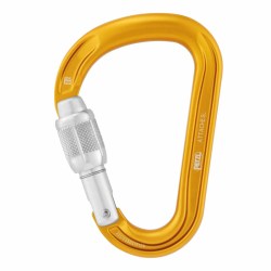 Petzl mosquetón HMS Attache amarillo