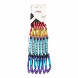 AustriAlpin cinta exprés Eleven Rainbow 12 cm pack 6