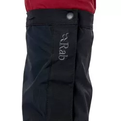 Rab Trek polainas mujer negras