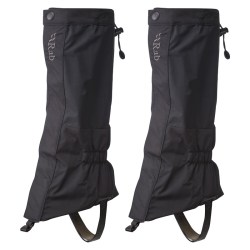 Rab Trek polainas mujer negras
