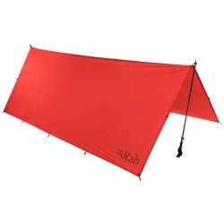 Toldo Rab Siltarp 2 ultraligero para 2-3 personas con tejido Cordura 30D siliconizado 
