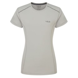 Rab Force camiseta mujer manga corta - dark pewter
