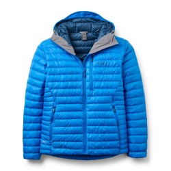 Chaqueta Rab Men's Microlight Alpine Down Jacket Maya Blue de pluma para montaña y escalada 