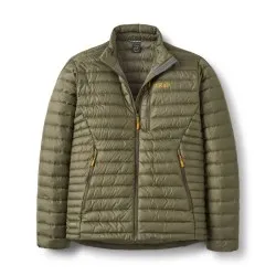 Rab Microlight Jacket hombre Light Khaki chaqueta de plumas 700FP