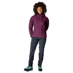 Rab Infinity Windstopper Hoody mujer chaqueta de plumas para alpinismo 