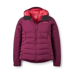 Rab Infinity Windstopper Hoody mujer chaqueta de plumas para alpinismo 