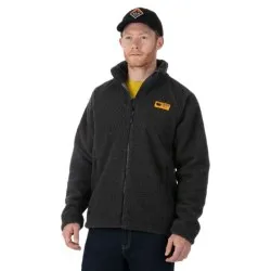 Rab Original Pile Jacket hombre Grit forro polar Berber Pile con forro cortaviento