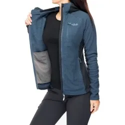Rab Capacitor Hoody chaqueta mujer - orion blue
