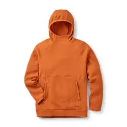 Sudadera Rab Hepton Pullover Hoody hombre con capucha y tejido 3D waffle para escalada y trekking