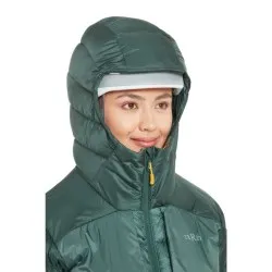 Rab Cirrus Ultra Hoody mujer chaqueta sintética PrimaLoft ThermoPlume y TILT
