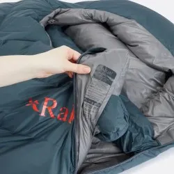 RAB saco dormir Alpine 800 mujer (-16ºC)