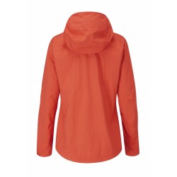 RAB Downpour Plus Jacket 2.0 mujer Red Grapefruit