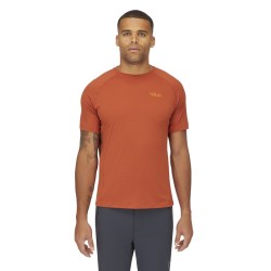 RAB Sonic camiseta hombre m/corta Red Clay