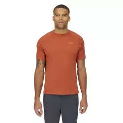 RAB Sonic camiseta hombre m/corta Red Clay