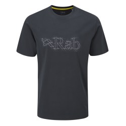 Rab camiseta hombre m/corta Stance Sketch - beluga