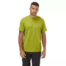 Rab camiseta hombre m/corta Stance Sketch - aspen green