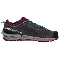 La Sportiva TX2 EVO Leather mujer Carbon/Red Plum