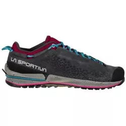 La Sportiva TX2 EVO Leather mujer Carbon/Red Plum