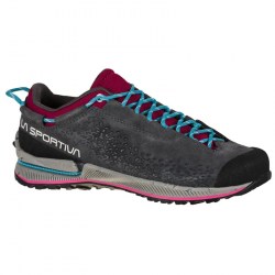 La Sportiva TX2 EVO Leather mujer Carbon/Red Plum