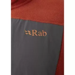RAB Tecton pull on forro hombre - red clay