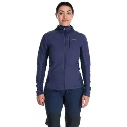 RAB Capacitor Hoody forro mujer - patriot blue